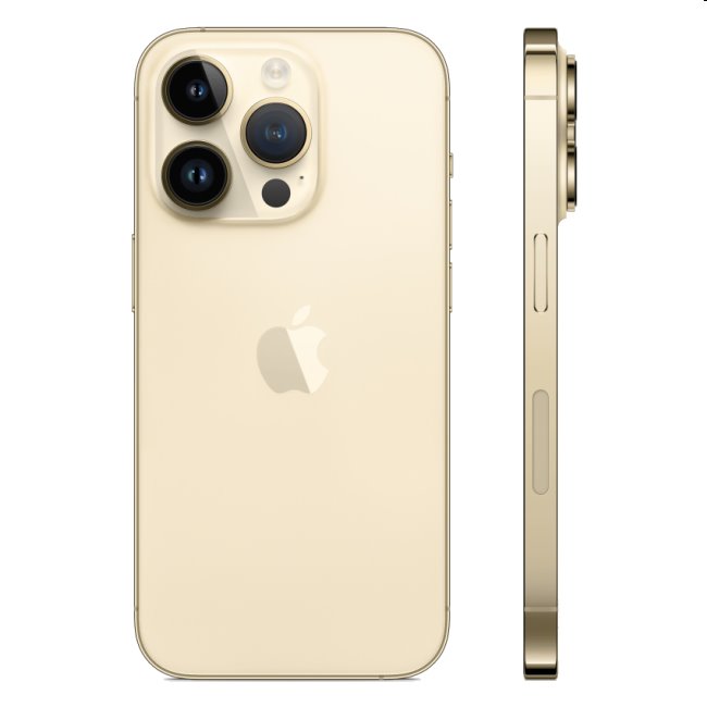 Apple iPhone 14 Pro 128GB, zlatá