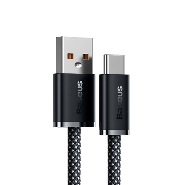 Baseus rychlo nabíjecí datový aábel USB/USB-C 1m, šedý