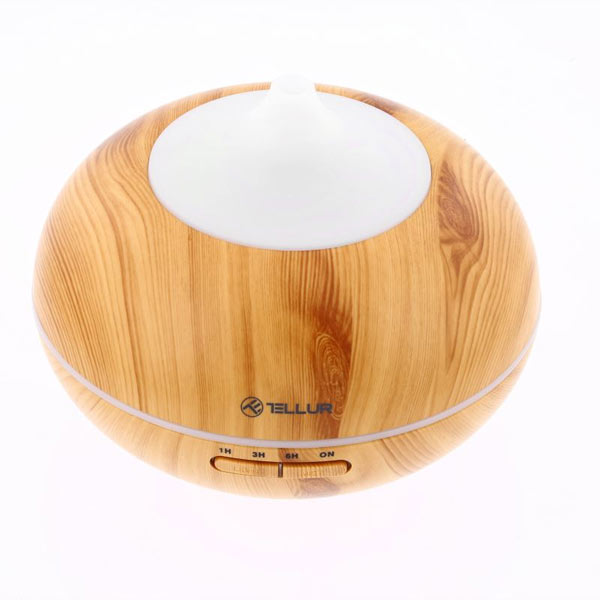 Tellur WiFi Smart aroma difuzér, 300 ml, LED, hnědý Tellur WiFi Smart aroma difuzér, 300 ml, LED, hnědý