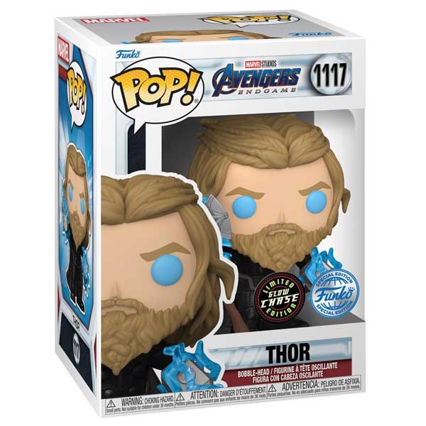 POP! Avengers Endgame: Thor (Marvel) Special Edition (Glows in The Dark) CHASE