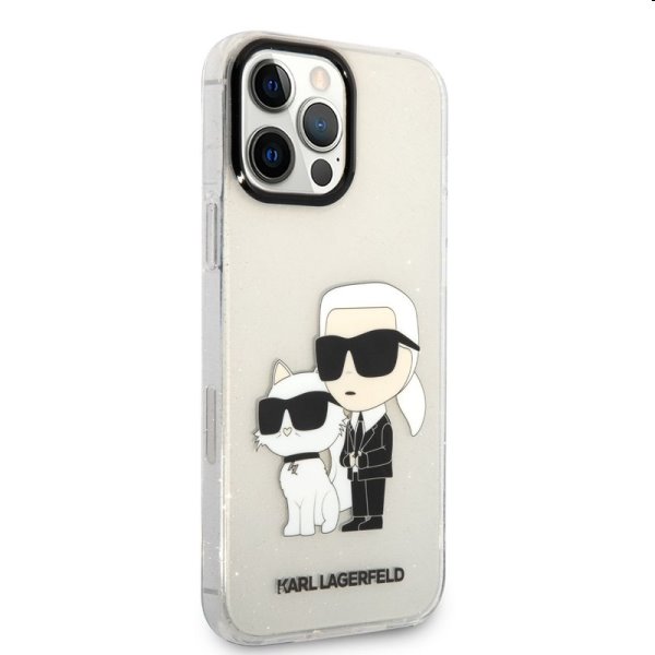 Pouzdro Karl Lagerfeld MagSafe IML pro Apple iPhone 13 Pro Max, transparentní