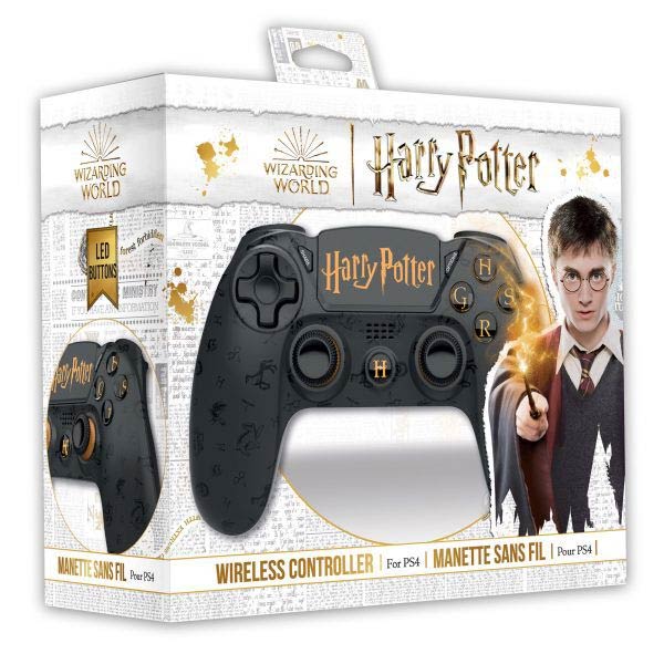 Wireless Controller Harry Potter pro PS4, černý