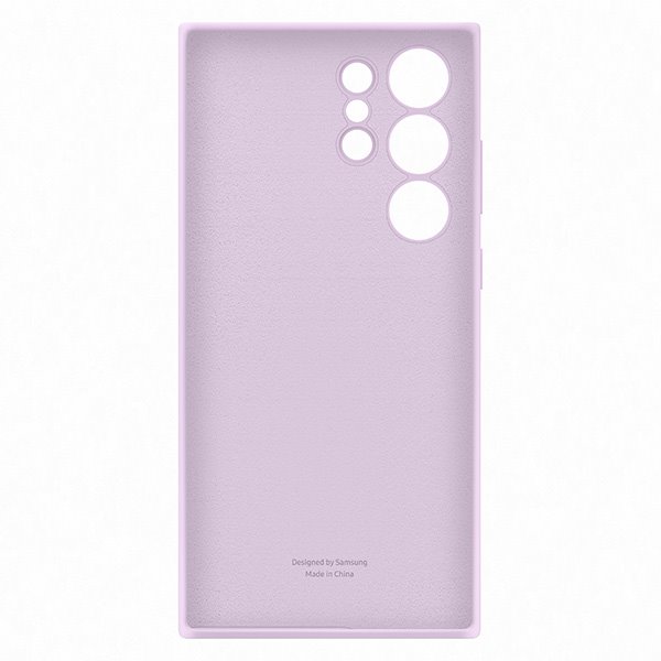 Pouzdro Silicone Cover pro Samsung Galaxy S23 Ultra, lilac