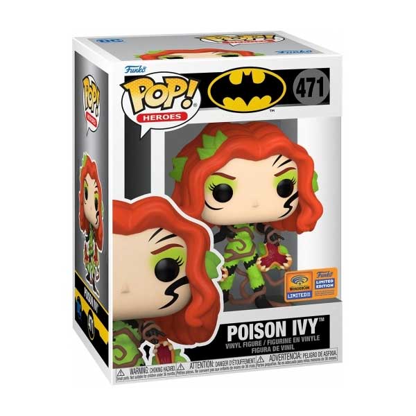 POP! Poison Ivy (DC) 2023 Wondrous Convention Limited Edition PlayGoSmart