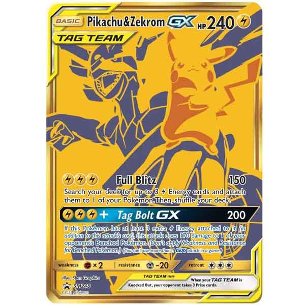 Kartová hra Pokémon TCG: Tag Team Pikachu & Zekrom GX Premium Collection (Pokémon)