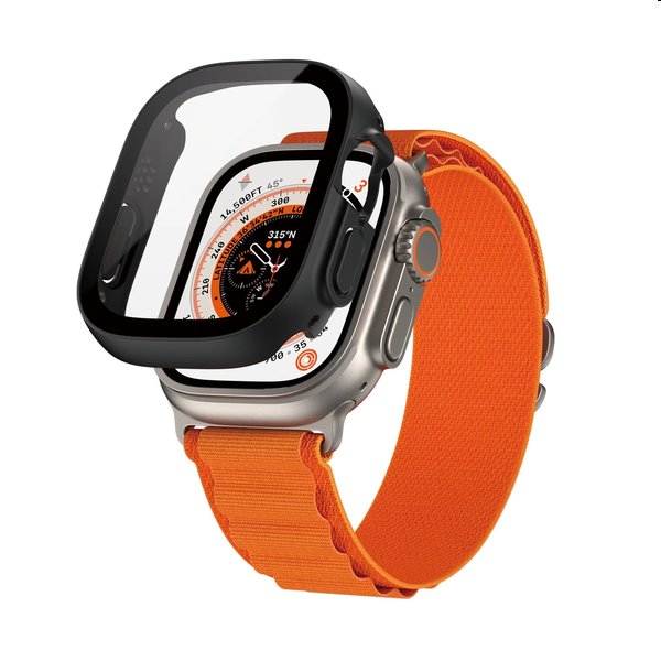 Ochranné temperované sklo PanzerGlass pro Apple Watch Ultra 49 mm, clear