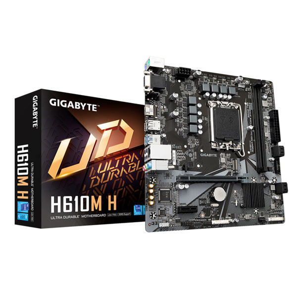 Gigabyte H610M H, Intel H610, LGA1700, 2xDDR5, mATX