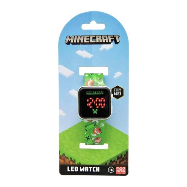 Dětské LED hodinky Minecraft