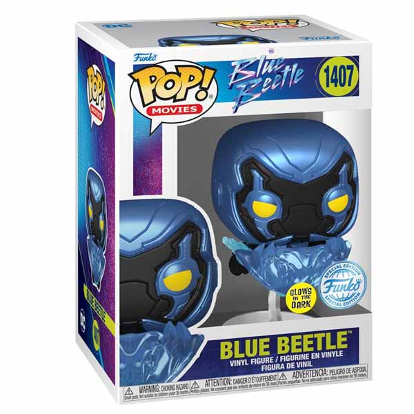 POP! Movie: Blue Beetle (DC) Special Edition (Glows in The Dark)