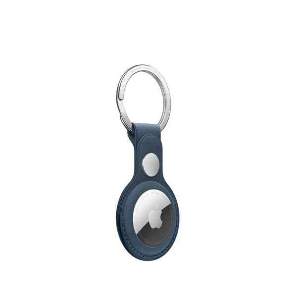 Apple AirTag FineWoven Key Ring - Pacific Blue