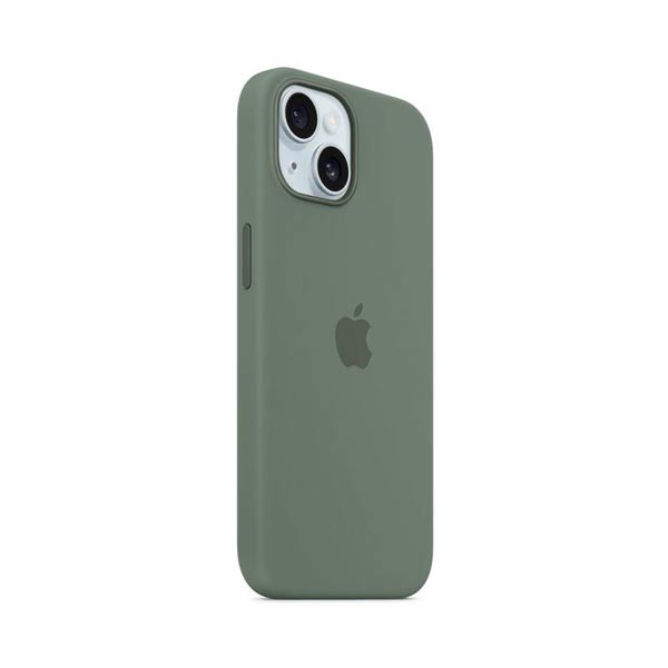 Apple iPhone 15 Plus Silicone Case with MagSafe - Cypress