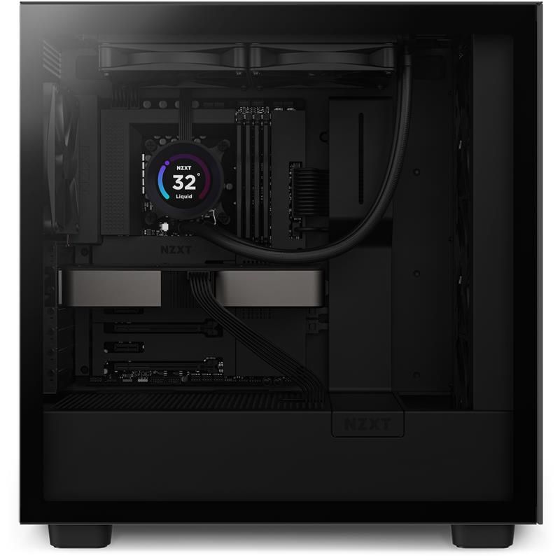 NZXT AIO liquid cooler CPU Kraken 280 ELITE / 2x140mm fan / 4-pin PWM / LCD display / black NZXT AIO liquid cooler CPU Kraken 280 ELITE / 2x140mm fan / 4-pin PWM / LCD display / black