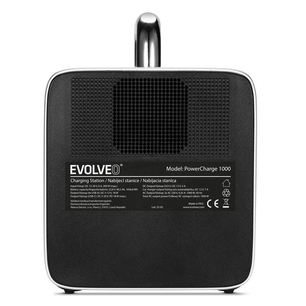 Evolveo PowerCharge 1000, nabíjecí stanice