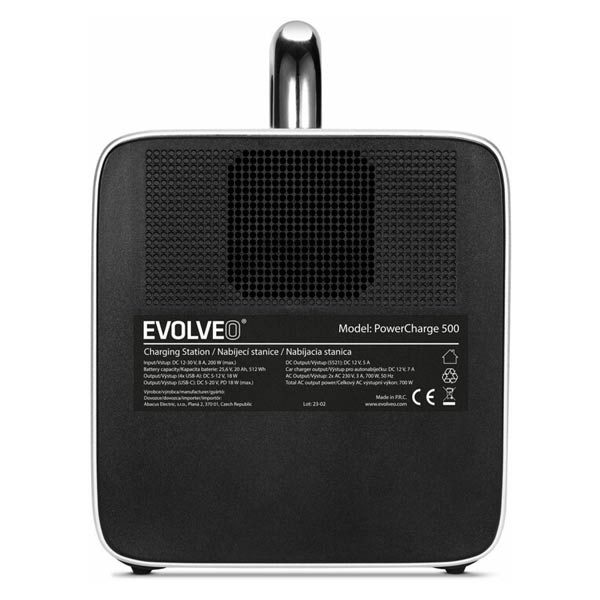 Evolveo PowerCharge 500, nabíjecí stanice