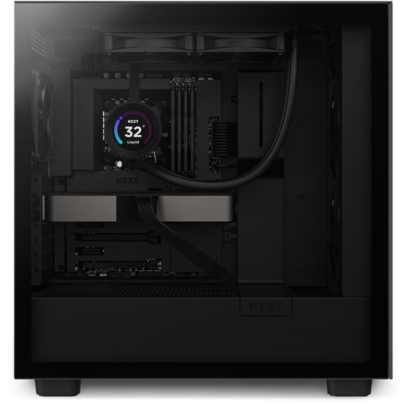 NZXT AIO liquid cooler CPU Kraken 240 ELITE / 2x120mm fan / 4-pin PWM / LCD display / black NZXT AIO liquid cooler CPU Kraken 240 ELITE / 2x120mm fan / 4-pin PWM / LCD display / black