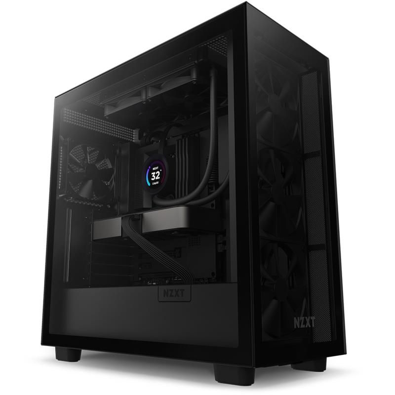 NZXT AIO liquid cooler CPU Kraken 240 ELITE / 2x120mm fan / 4-pin PWM / LCD display / black NZXT AIO liquid cooler CPU Kraken 240 ELITE / 2x120mm fan / 4-pin PWM / LCD display / black