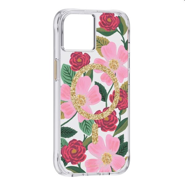 Zadný kryt Case Mate Rifle Paper Rose Garden pre Apple iPhone 14 s MagSafe