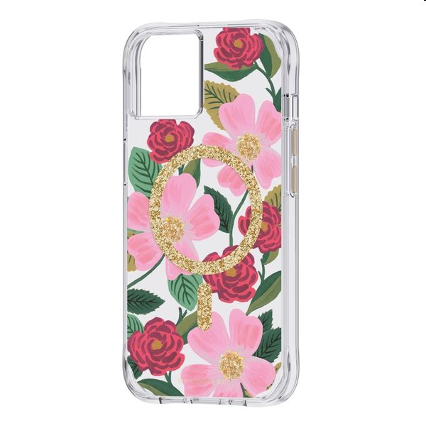 Zadný kryt Case Mate Rifle Paper Rose Garden pre Apple iPhone 14 s MagSafe