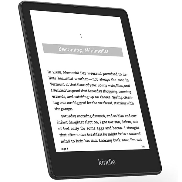 Amazon Kindle Paperwhite 5 2021, 6,8" 16 GB E-ink displej, WIFi, černý, bez reklam