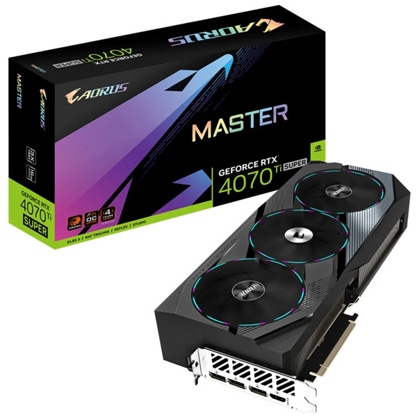 Gigabyte AORUS GeForce RTX 4070 Ti SUPER MASTER 16G