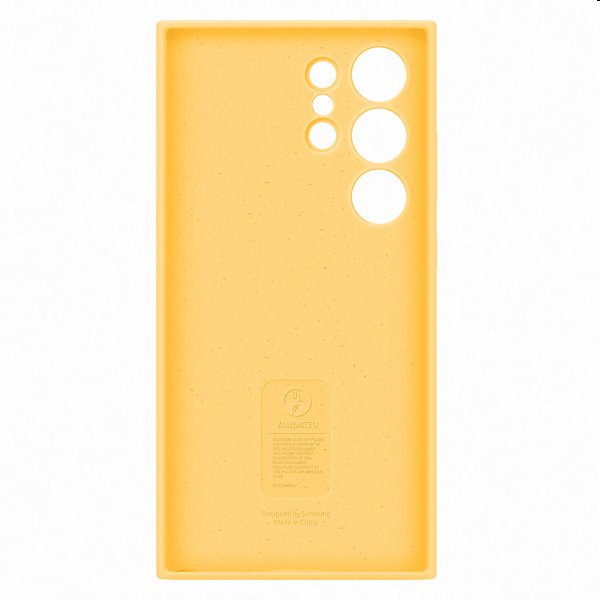 Pouzdro Silicone Cover pro Samsung Galaxy S24 Ultra, yellow