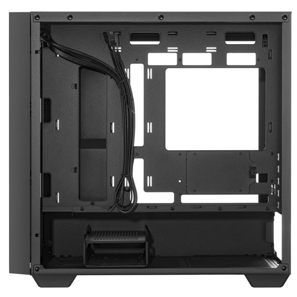 Počitačová skříň ASUS A21, průhledné sklo, mATX, černá