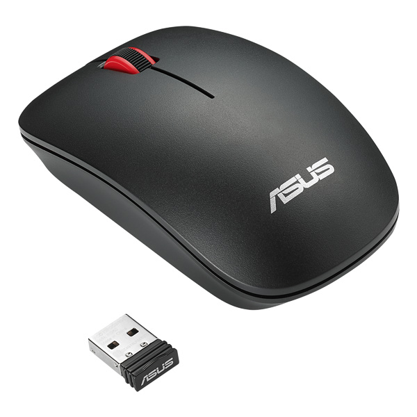 ASUS Mouse WT300 Wireless, černo-červená