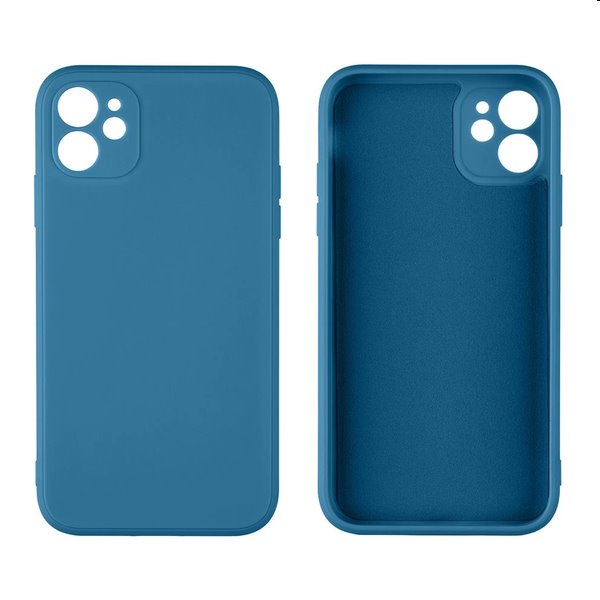 OBAL:ME Matte TPU kryt pro Apple iPhone 11, dark blue