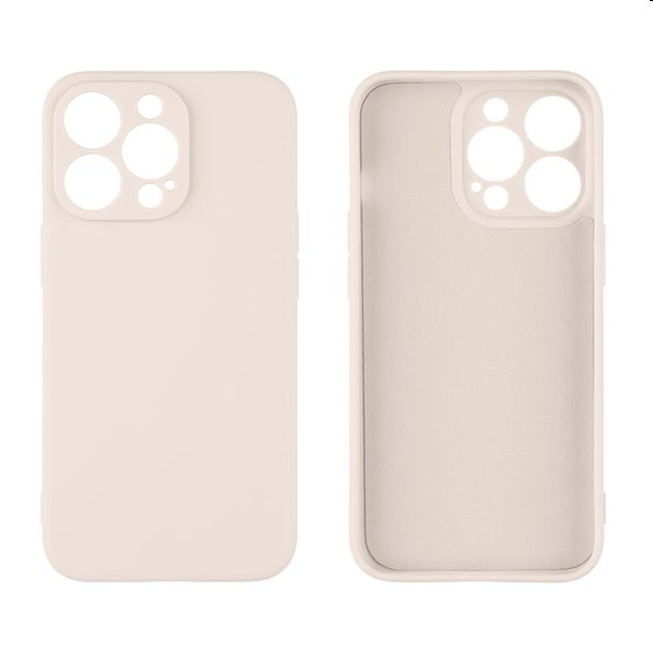 OBAL:ME Matte TPU kryt pro Apple iPhone 13 Pro, beige