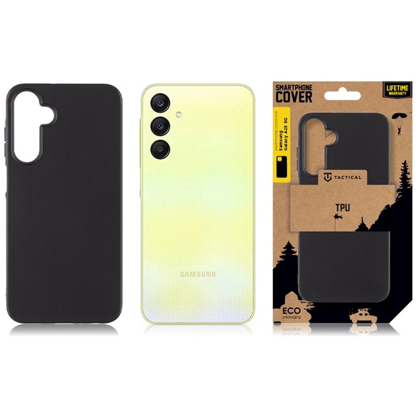 Pouzdro Tactical TPU pro Samsung Galaxy A25 5G, černé