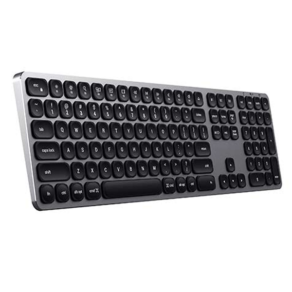 Satechi klávesnice Aluminium Bluetooth Keyboard, šedá