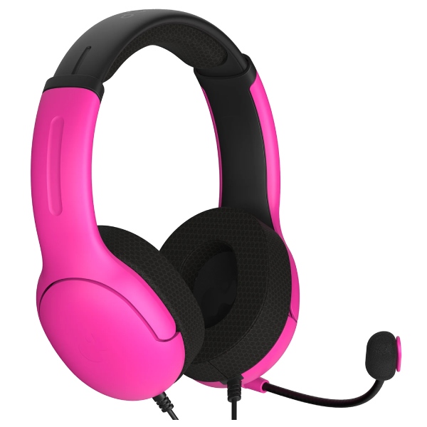 PDP kabelová sluchátka pro PS5 Airlite, Nebula Pink