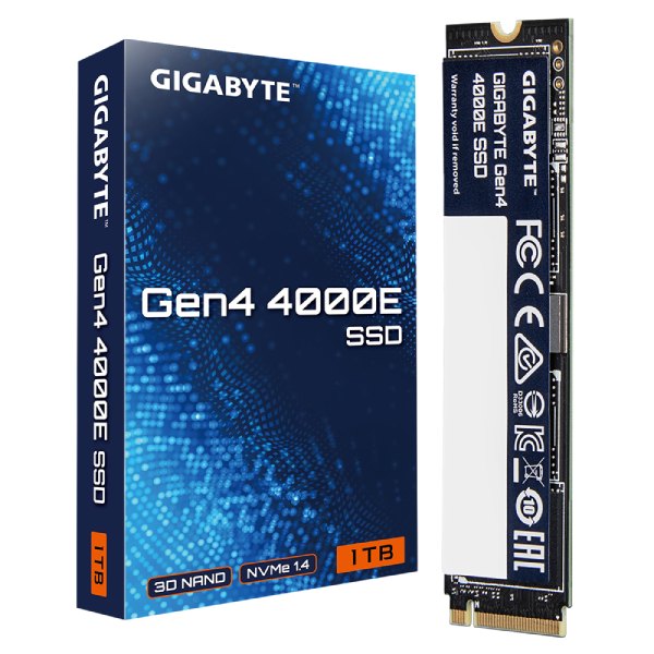 Gigabyte AORUS 4000E SSD 1 TB M.2 NVMe Gen4 4000/3900 MBps