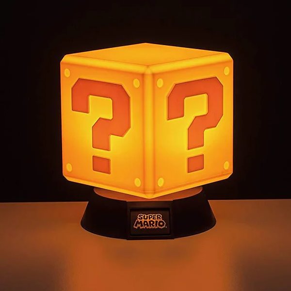 Lampa Question Block 3D Light (Nintendo)