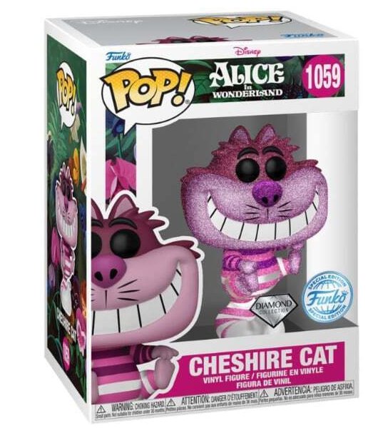 POP! Cheshire Cat (Alice v zemi zázraků) Special Edition (Diamond Collection)