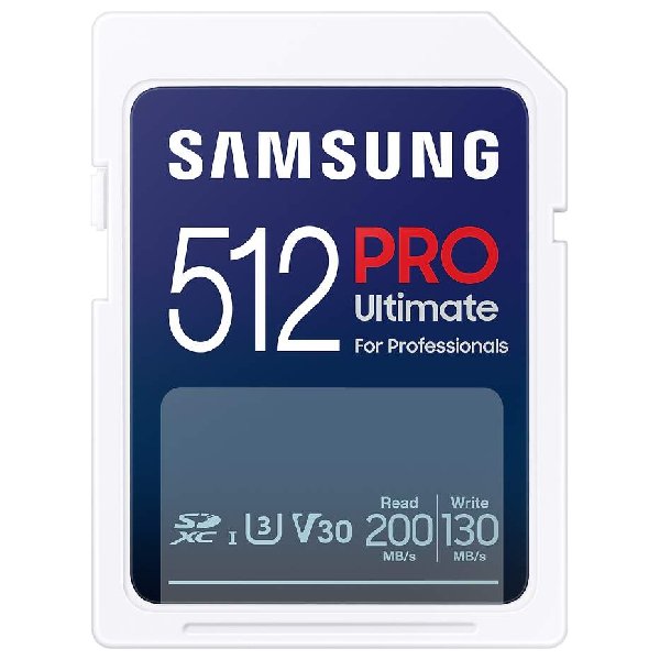 Samsung SDXC 512 GB PRO Ultimate + USB adaptér