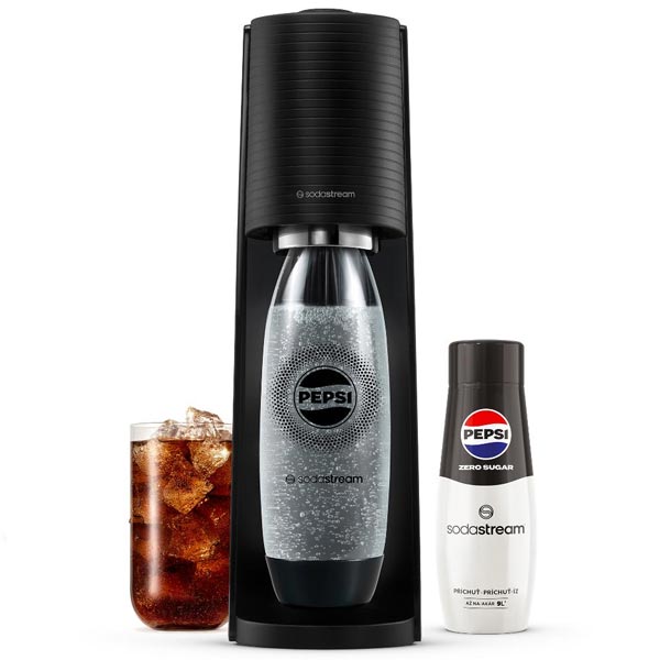 Sodastream Terra pepsi zero megapack, černý