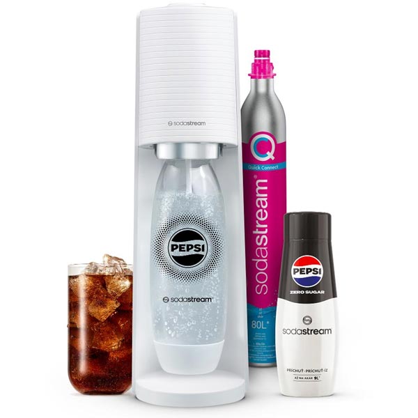 Sodastream Terra pepsi zero megapack, biely