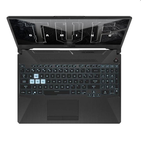 ASUS TUF Gaming A15, 16/512 GB, RTX 2050, 15,6" FHD, Win11Home, grafitová černá