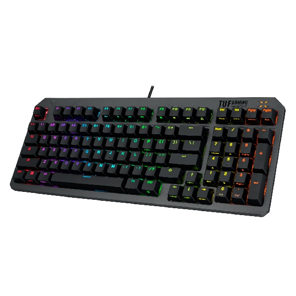 Herní klávesnice Asus TUF Gaming K3 GEN II CZ/SK, černá