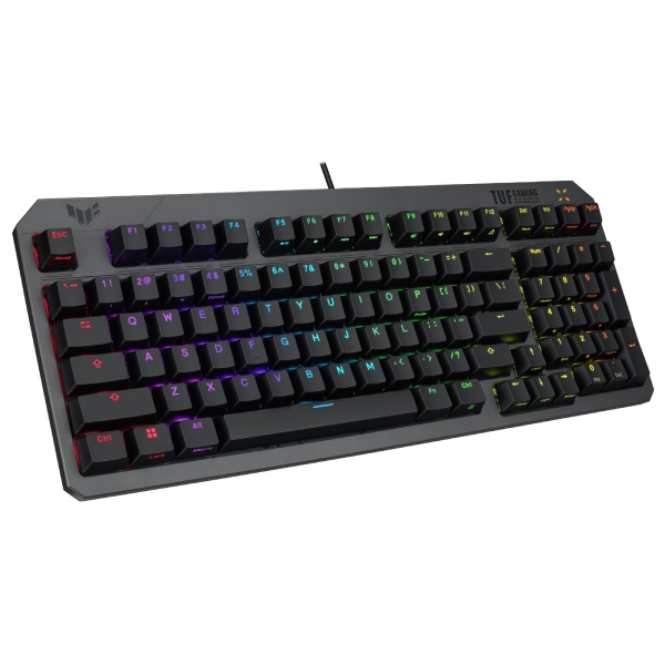 Herní klávesnice Asus TUF Gaming K3 GEN II CZ/SK, černá