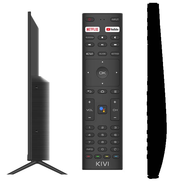 KIVI TV 32H740NB, 32" (81 cm), HD, Google Android TV, černá