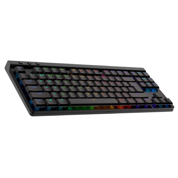 Logitech G515 LIGHTSPEED TKL bezdrátová herní klávesnice, Tactile US, černá