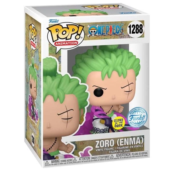 POP! Animation: Zoro Enma (One Piece) Special Edition (Glows in The Dark)