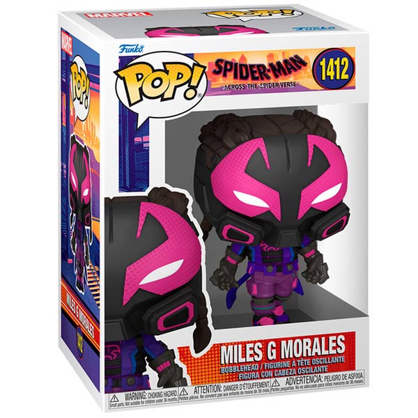 POP! Miles G Morales (Spiderman Across the Spider-Verse) Marvel