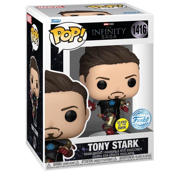 POP! The Infinity Saga: Tony Stark (Glows in the Dark) Special Edition