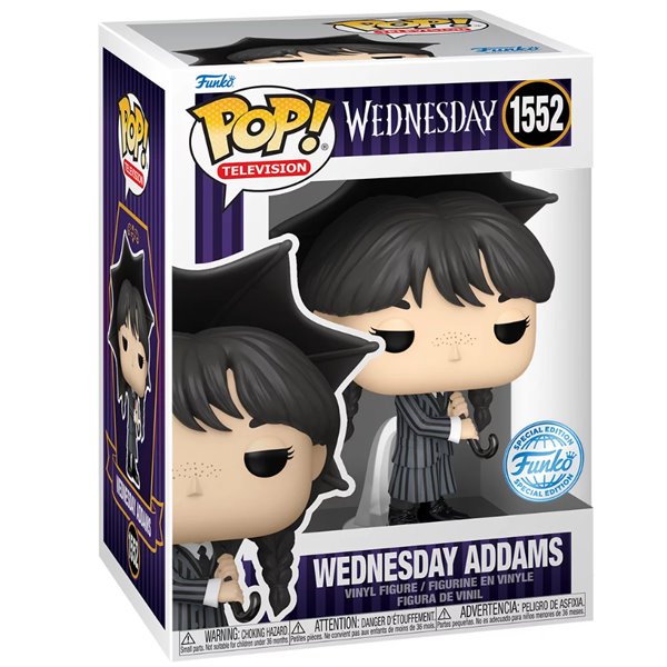 POP! TV: Wednesday Addams with Umbrella (Wednesday) Special Edition