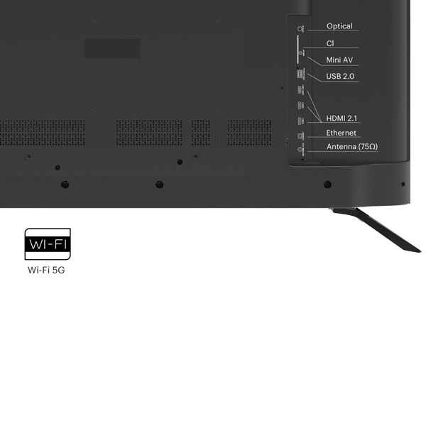 KIVI TV 55U730QB, 55" (139 cm), HD LED TV, AndroidTV, černý