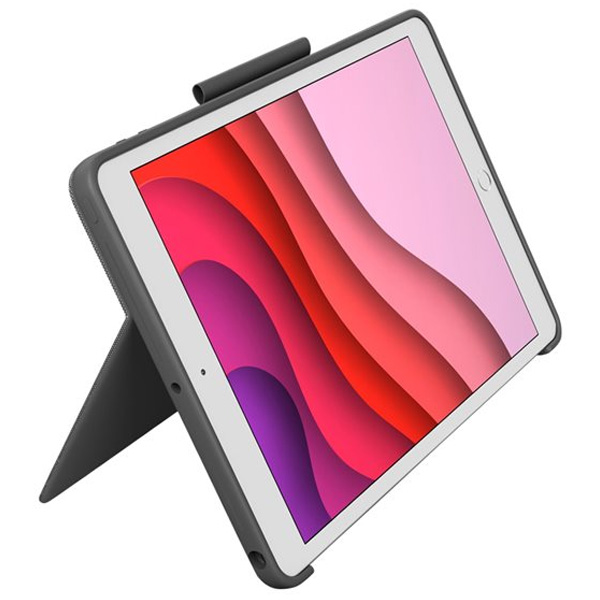 Logitech COMBO TOUCH pro iPad (10. gen.), UK, šedý