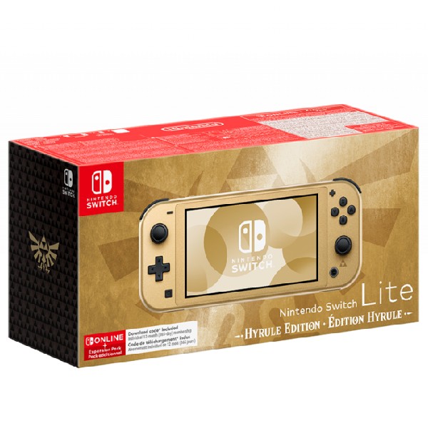 Nintendo Switch Lite (Hyrule Edition) + NSO na 12 měsíců